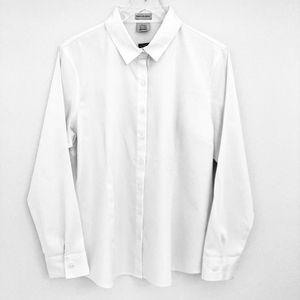 Van Heusen Stretch Sateen Finish Button Down Shirt